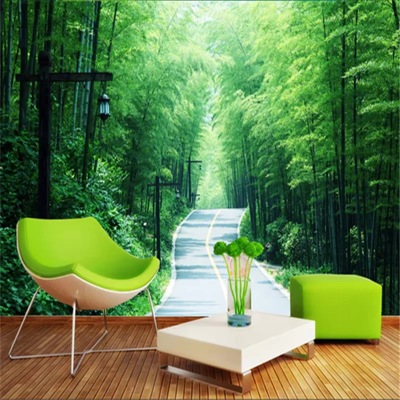 Custom Photo Wallpaper Sticker of National Forest Treasure - Giant Panda HD 3D Wall Decal for Living Room