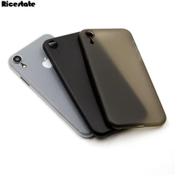 Super very Ultra thin Matte phone case For iphone iphone XR X R 6.1