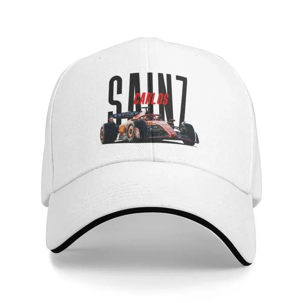 carlos-sainz-55-fas-de-carros-de-corrida-bones-de-beisebol-moda-masculina-feminina-chapeus