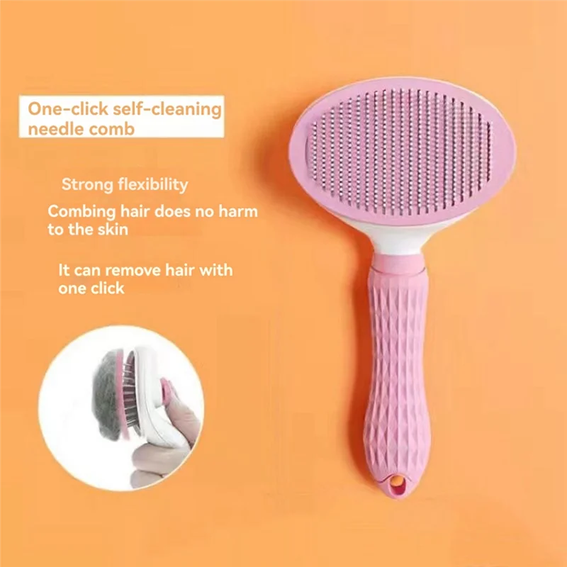 

AB42-расческа для кошек, расческа для удаления распущенных волос, щетка для удаления шерсти собаки, щетка для удаления кошачьей шерсти, товары для домашних животных и кошек