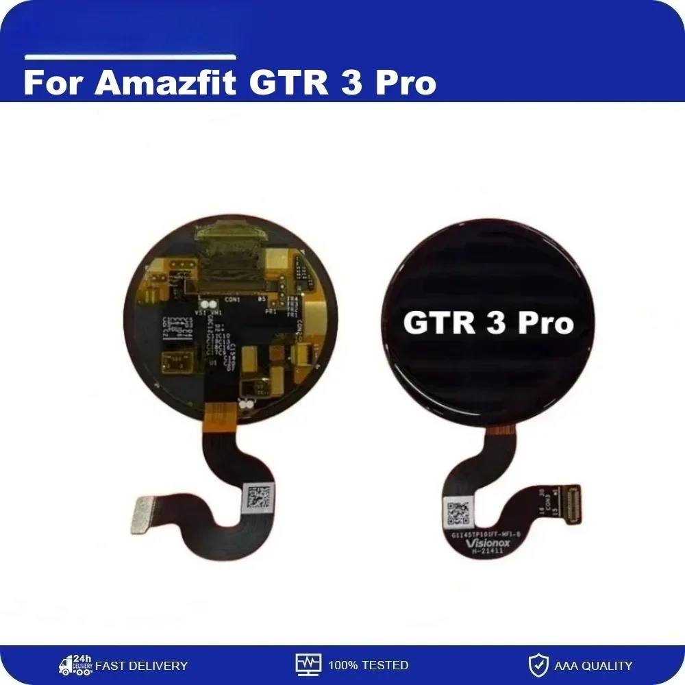 For Amazfit GTR 3 Pro LCD Display Touch Screen Digitizer Assembly For Huami Amazfit GTR 3 Pro 3Pro