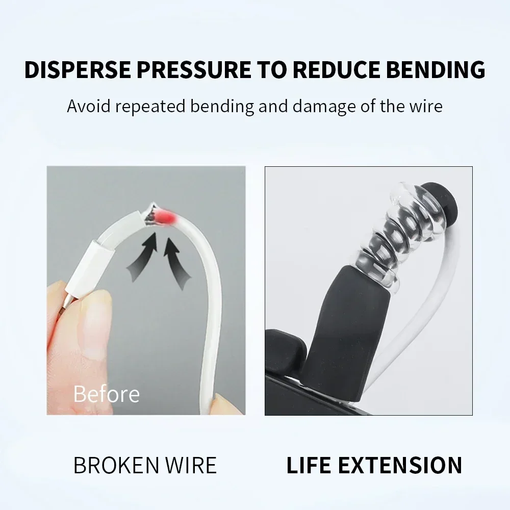 Protetor de cabo de dados de silicone para ios 18/20w tipo c carregador à prova de poeira cabo de linha tampa protetora para iphone 16 samsung mi