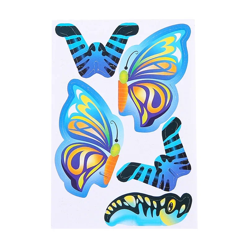 30Pcs Cartoon 3D Animal Insect Theme Paper Jigsaw Puzzles Toys for Kids Birthday Party Favors School Rewards Pinata Fillers