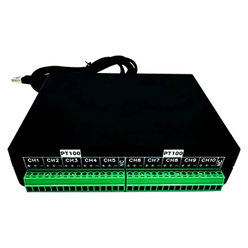 

K-type thermocouple thermometer recorder tester ultra-low temperature liquid nitrogen PT100 acquisition curve data