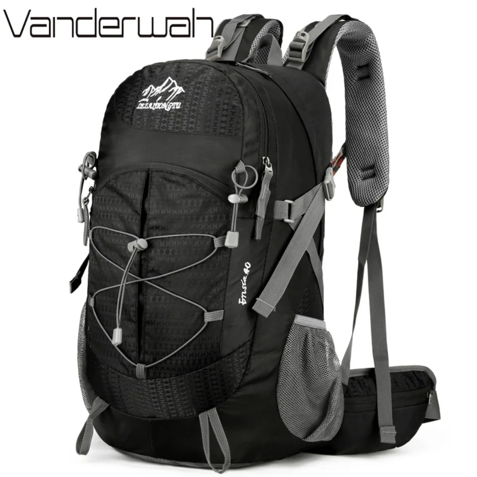 40 Liter Backpack For Men Women Brand Outdoor Travel Back Pack Youth Weekend Hiking Camping BagpackTeenager Sport Backpack Male