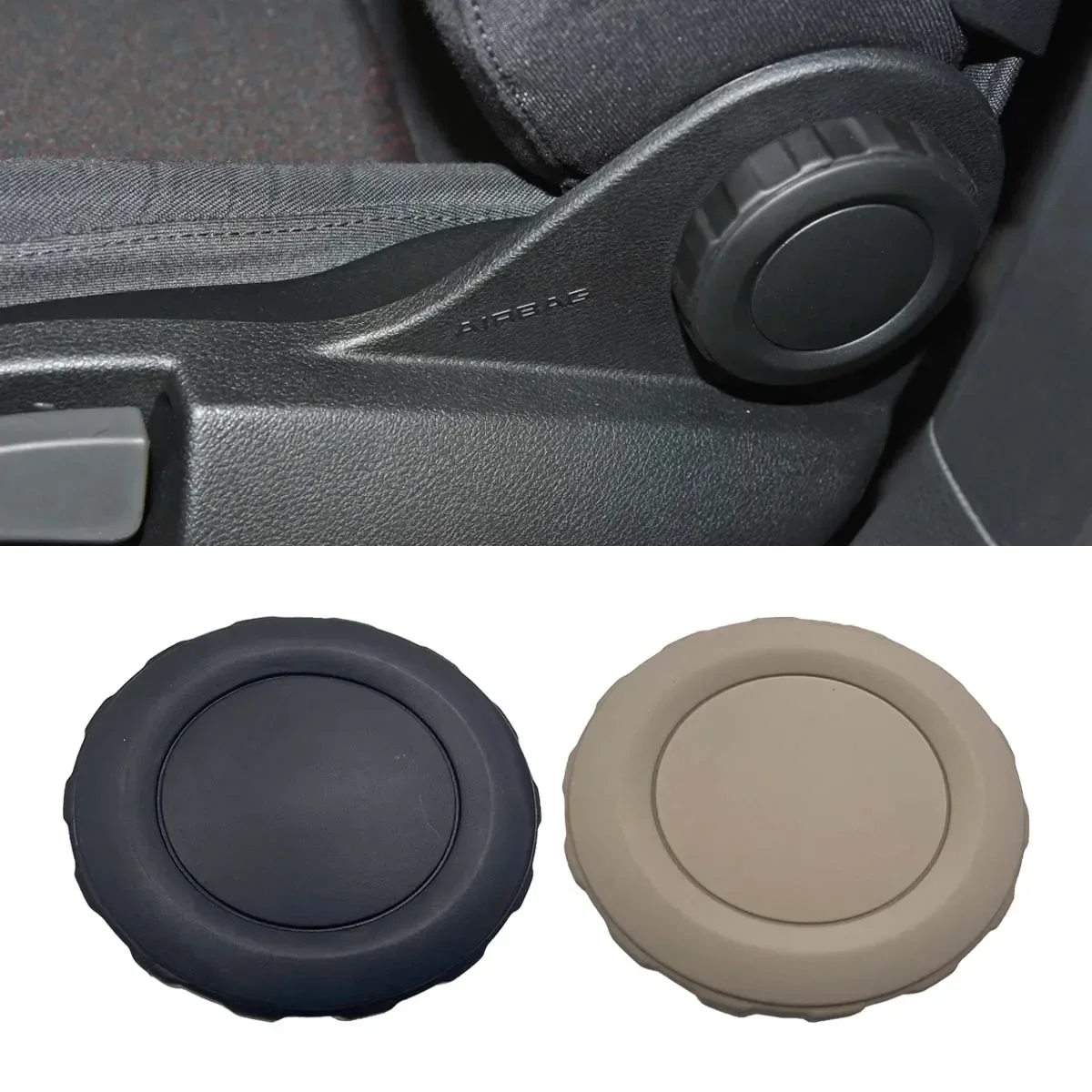 Front Manual Seat Back Adjust Turn Handle Knob For Audi A3 8V S3 A4 B8 Avant A5 8T A6 C7 Allroad A7 Q3 Q5 8R Q7 TT RS3 8K0881671