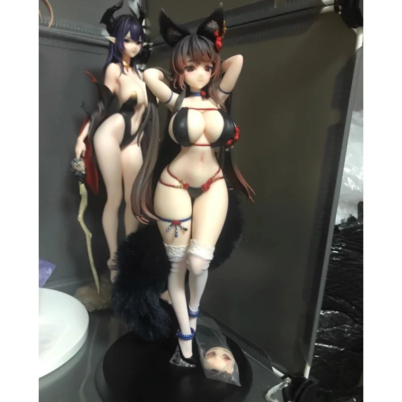 

Новинка 2023 года Bearpandatacco, оригинальная плюшевая фигурка Rose Bara с хвостом, игрушки, подарки для мальчиков, модель включает в себя боусы на складе