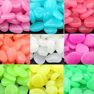 Leichte Kieselsteine für Gartendekoration, Laufsteg und Pool, Glanz in dunkler Dekoration, 50 Stcs, 1,5 cm 10 Hauptverkäufe River Pebbles - №6