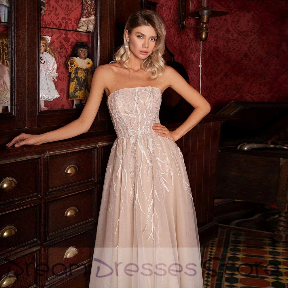 

Exquisite Evening Dresses Sleeveless Chiffon Applique Draped Floor length Open Back Paillette Party Gown For Women Custom