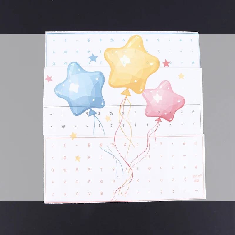 

Немецкая отрывная пленка, наклейка на клавиатуру с пинцетом, наклейка на ключ для настольного ноутбука, одна пленка, универсальная прозрачная наклейка