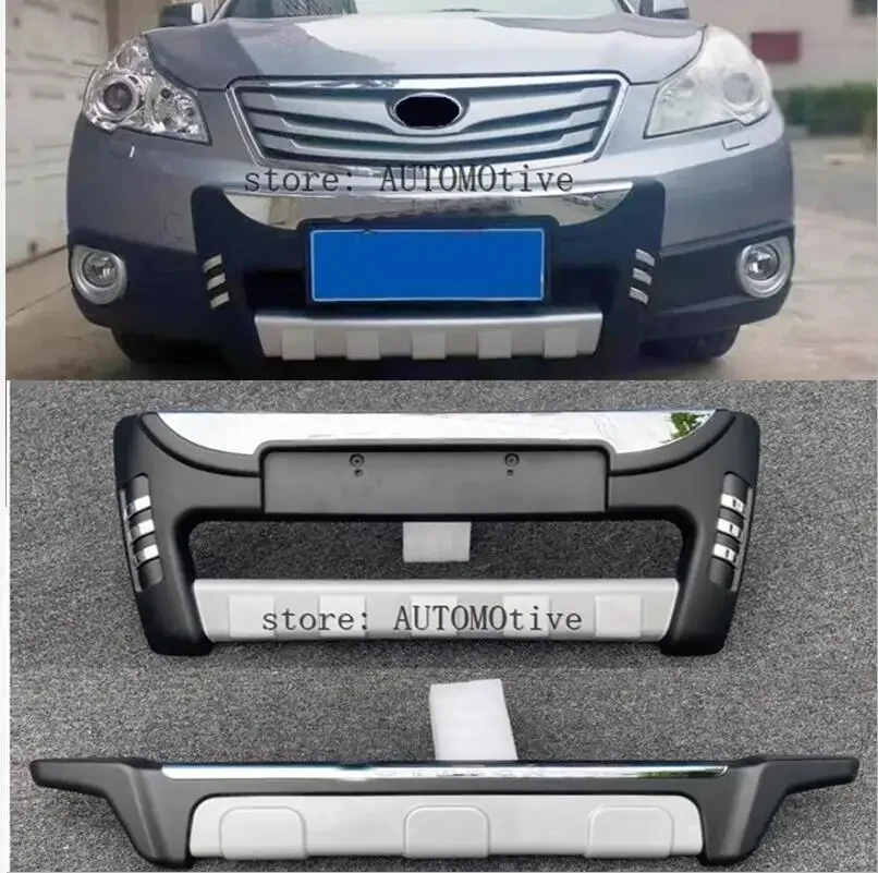 2009-2012 for subaru outback  REAR GUARD BOARD BUMPER PROTECTER Front + Rear Bumper Diffuser Protector Guard Skid Plate Car Styl