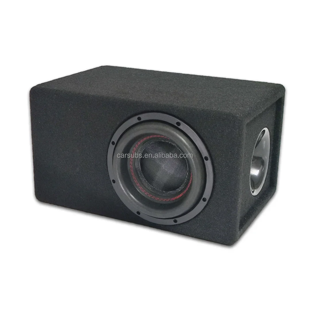 2026/Truck VAN SUV Car Active Amplified Subs Built in Box Enclosurer 8 inch Peak 1000W 8