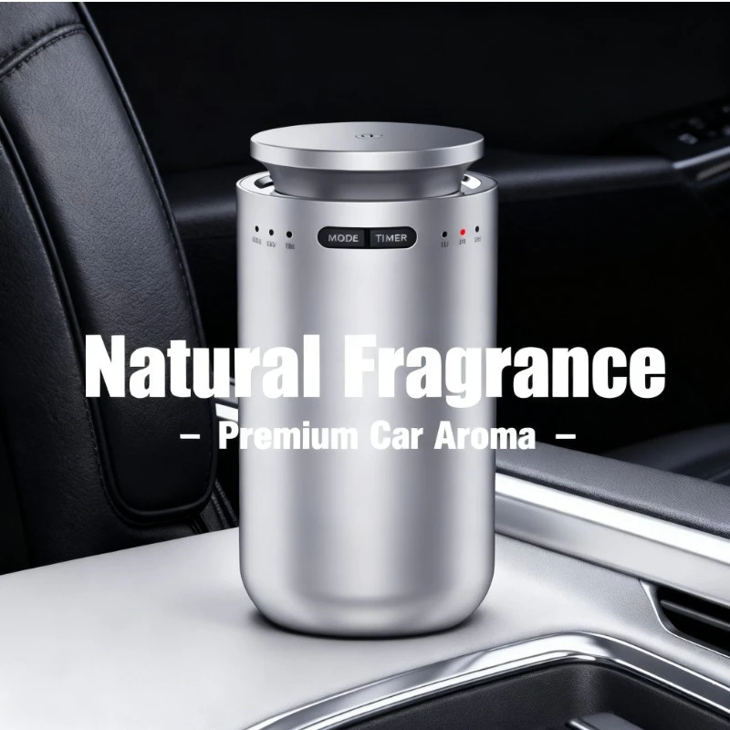 

For Universal Car Smart Aroma Diffuser Dual Fluid Mist Automatic Perfume Atomizer Premium Air Freshener Interior Decor Gift Part