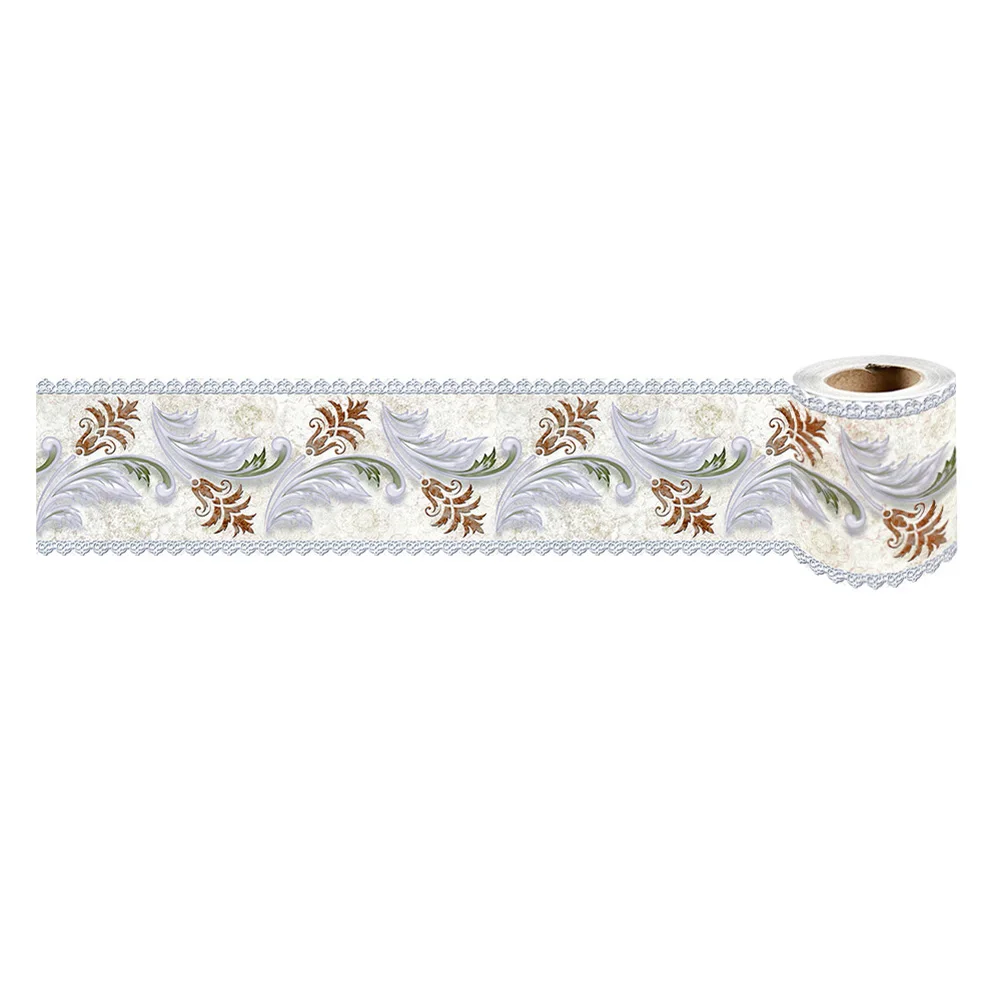 Color As Shown Self-Stick Wall Skirting Elegant Design Environmentally Friendly Hassle-free Application Long-lasting