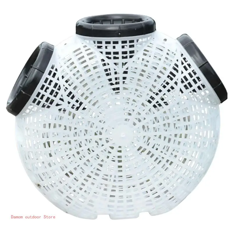 Fishing Basket Hand Casting Cage Monopterus Albus- Basket Seafood Basket Plastic