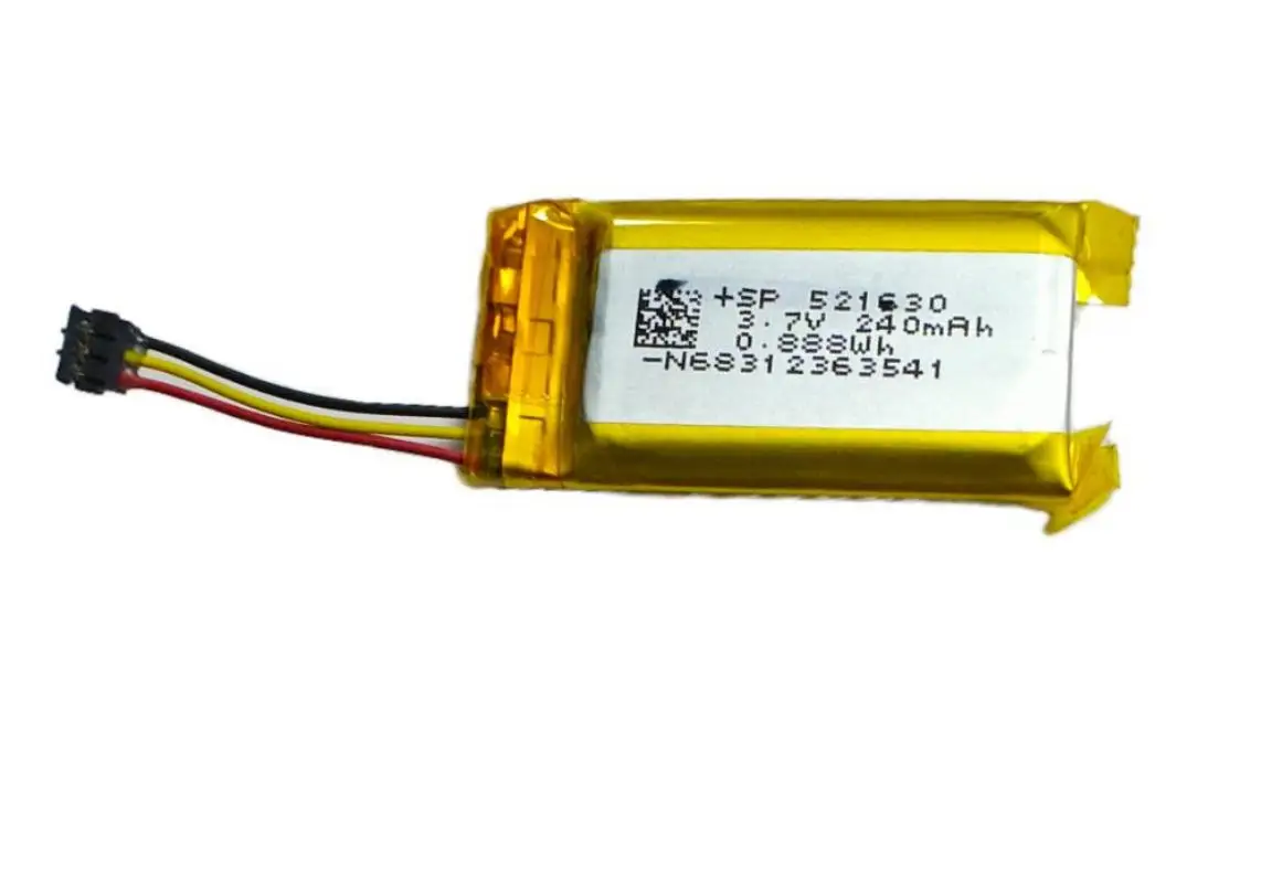 Литий-ионный аккумулятор SP 521630 533-000226 240 мАч 3,7 в и 3 провода