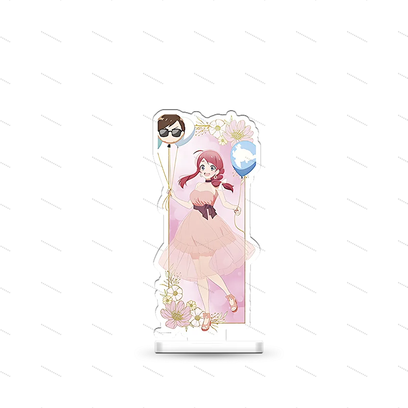 Idol Anime ZOMBIE LAND SAGA Cute balloon version Acrylic standing sign Desktop ornament Festival gifts for friends and fans