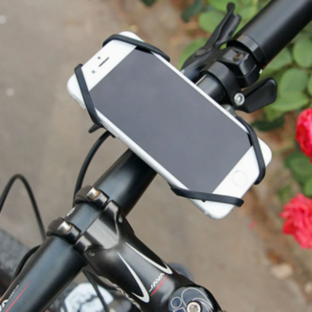 

Silicone Phone Holder, Universal Navigation Fixing Strap, Portable Phone Bracket for Outdoor Cycling Sports Accessories