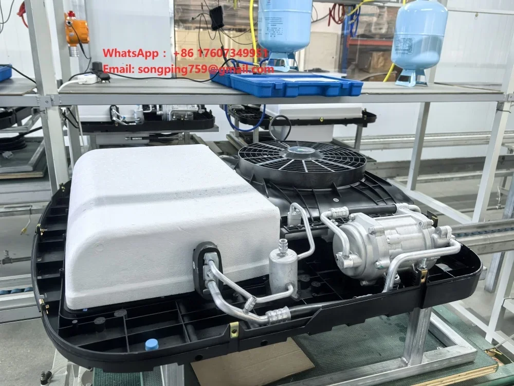 Universal Auto Ac Electric 12v 24v Car air Conditioning 12 Volt air Conditioner for Trucks Auto Cooler