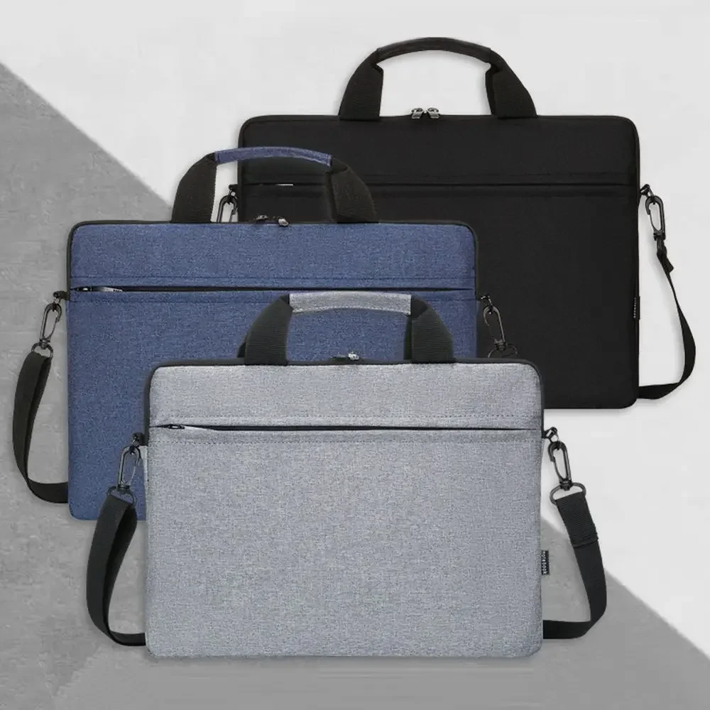 Borsa per laptop da 13/14/15,6 pollici Custodia antiurto di alta qualità Tasca interna di grande capacità Borsa con tracolla singola