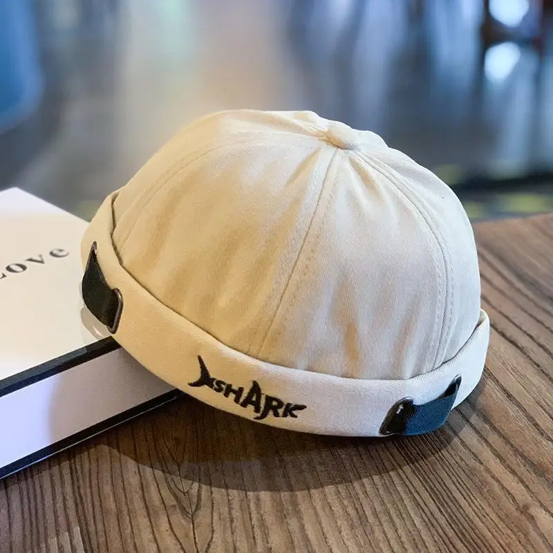 Cappelli a cupola da uomo Trendy Nero Retro brooklyn Lettera Ricamo Baseball in cotone Cappello casual regolabile Cappelli da sole Hip Hop