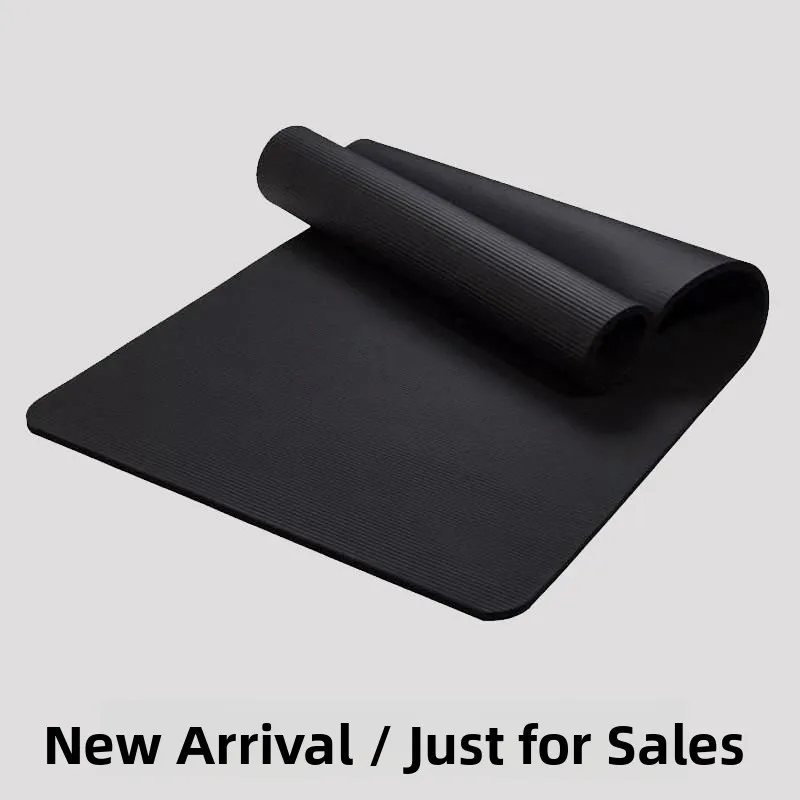 

Утолщенный коврик для йоги, коврик для фитнеса и домашних тренировок, мужской тренировочный коврик, противоскользящий коврик для женщин, спортивный коврик