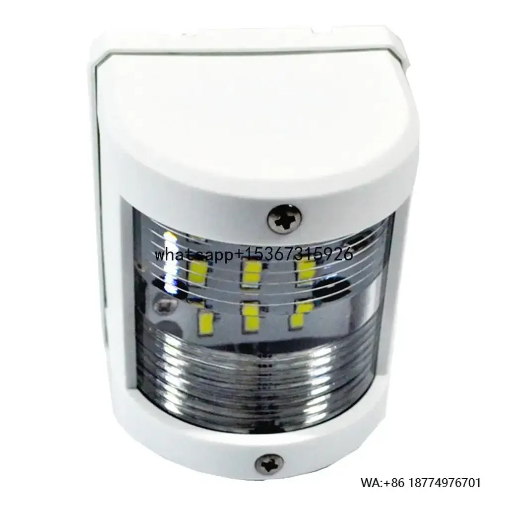 

12V White Stern Light Navigation Lights Marine LED Boat Light Sailing Lamp Waterproof Navigation Light Yacht Boat Accessories