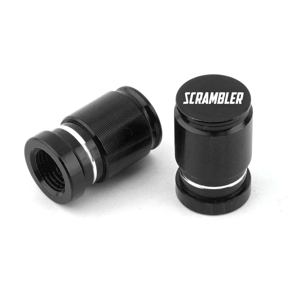 For Ducati Scrambler 400 800 1100 2014 -2022 2023 Motorcycle Top-grade CNC Accessories Wheel Tire Valve Caps Airtight Covers