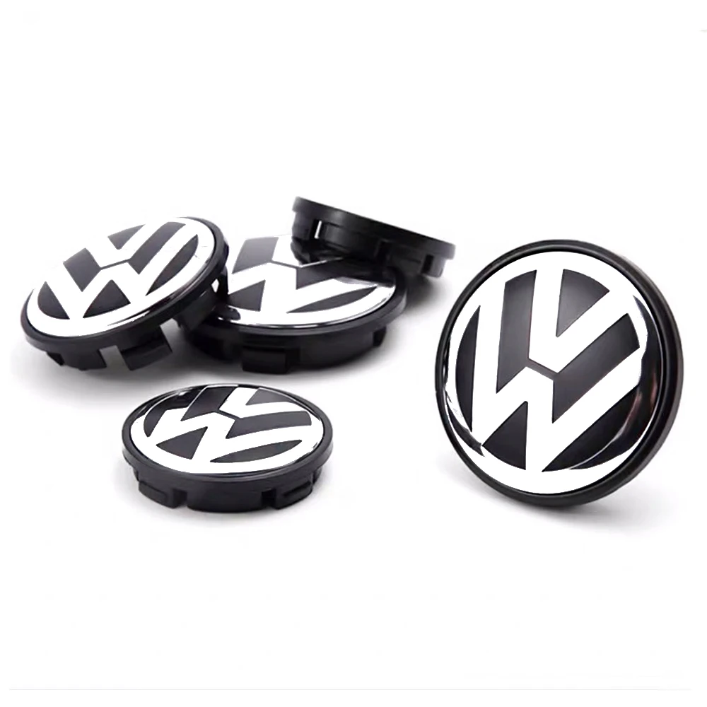 4pcs 56mm 65mm Car Wheel Center Hub Cap Cover wheel cover Accessories For VW Volkswagen Jetta Golf Polo Passat Bora 3B7601171