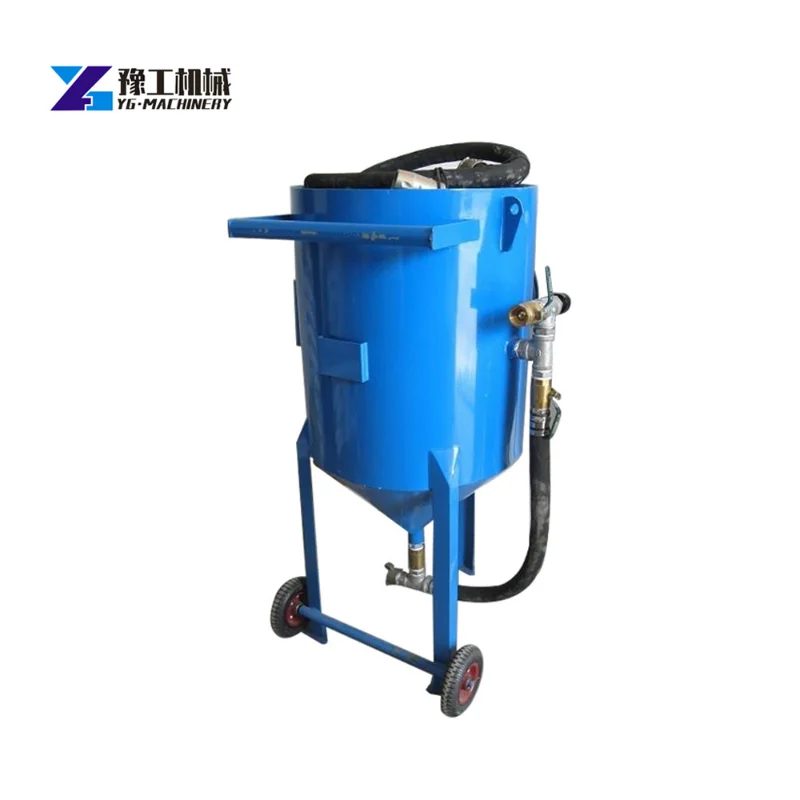 High Pressure Wall Cement Mortar Plaster Pump Laminating Machine Sandblasting Auto Handheld Rust Blaster Pressure Making Machine