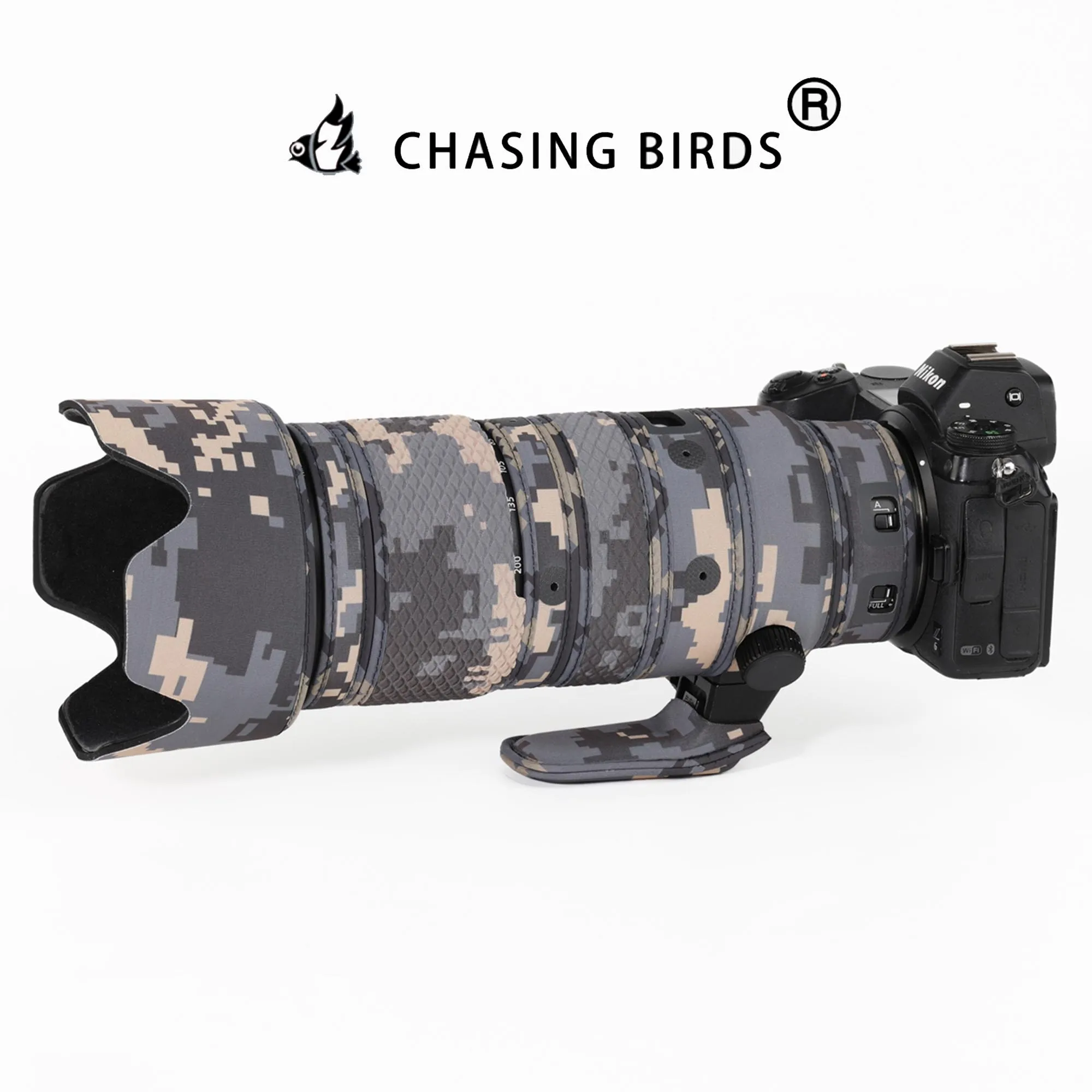 CHASING BIRDS Ver.IV Lens Camouflage Coat for NIKON Z 70-200mm F2.8 VR S Mark I waterproof and rainproof protective cover z70200