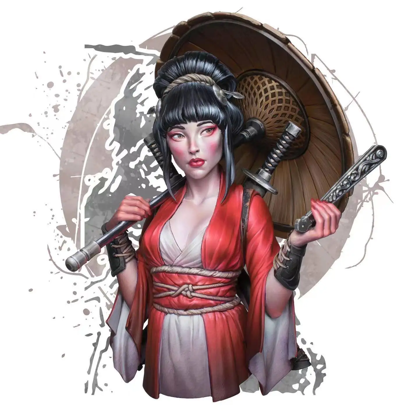 1/10 Resin Model Bust GK，Unassembled and unpainted kit