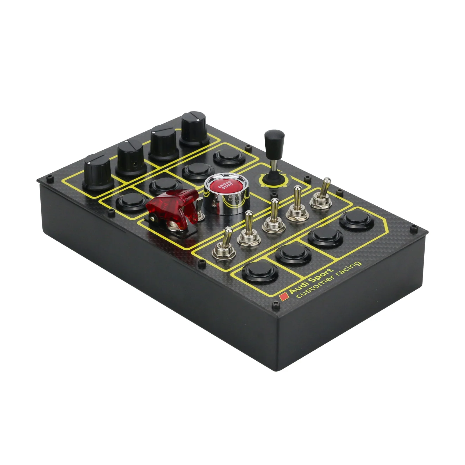 Simplayer-Sim Racing Button Box, SIMDID D30, Cliente Aodi Esporte, Simagic Thrustmaster Fanatec