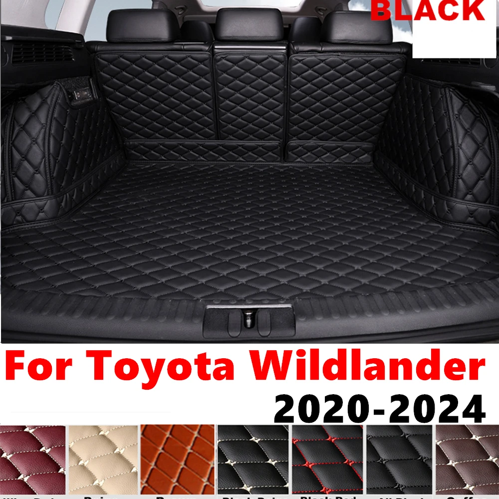 Full Set XPE Car Rear trunk mat for Toyota Wildlander 2024 2023 2022-2020 Cargo Liner Protect Cover Tail Boot luggage Pad Carpet