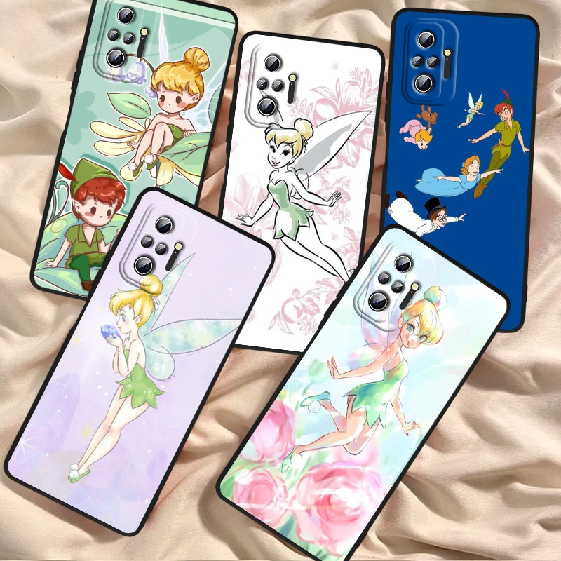 Wonderful Fairy Cartoon Cute For Xiaomi Redmi Note 13 12R 12 12S Turbo 11 11T 11S 10 10S Pro Plus 5G Black Funda Phone Case