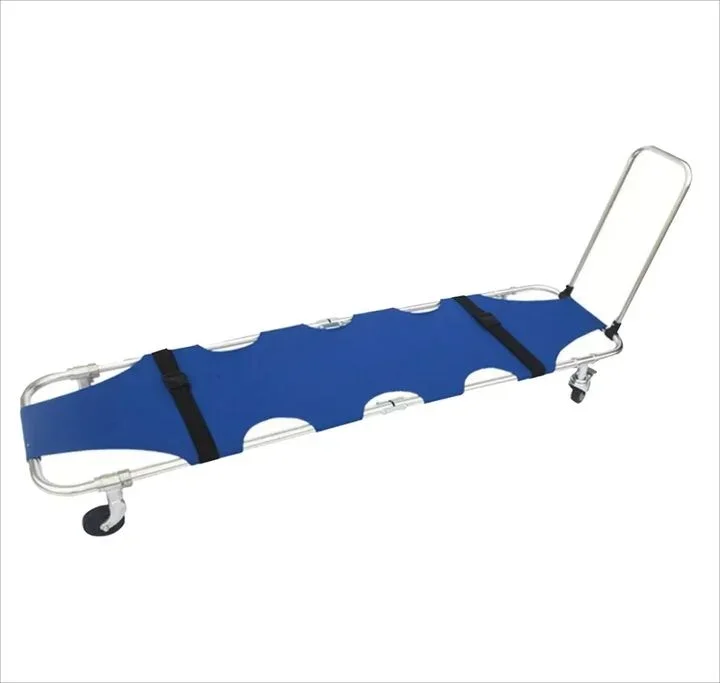 Folding First Aid Ambulance Stretcher for Emergency Rescue Two Fold Stretcher Fast delivery
