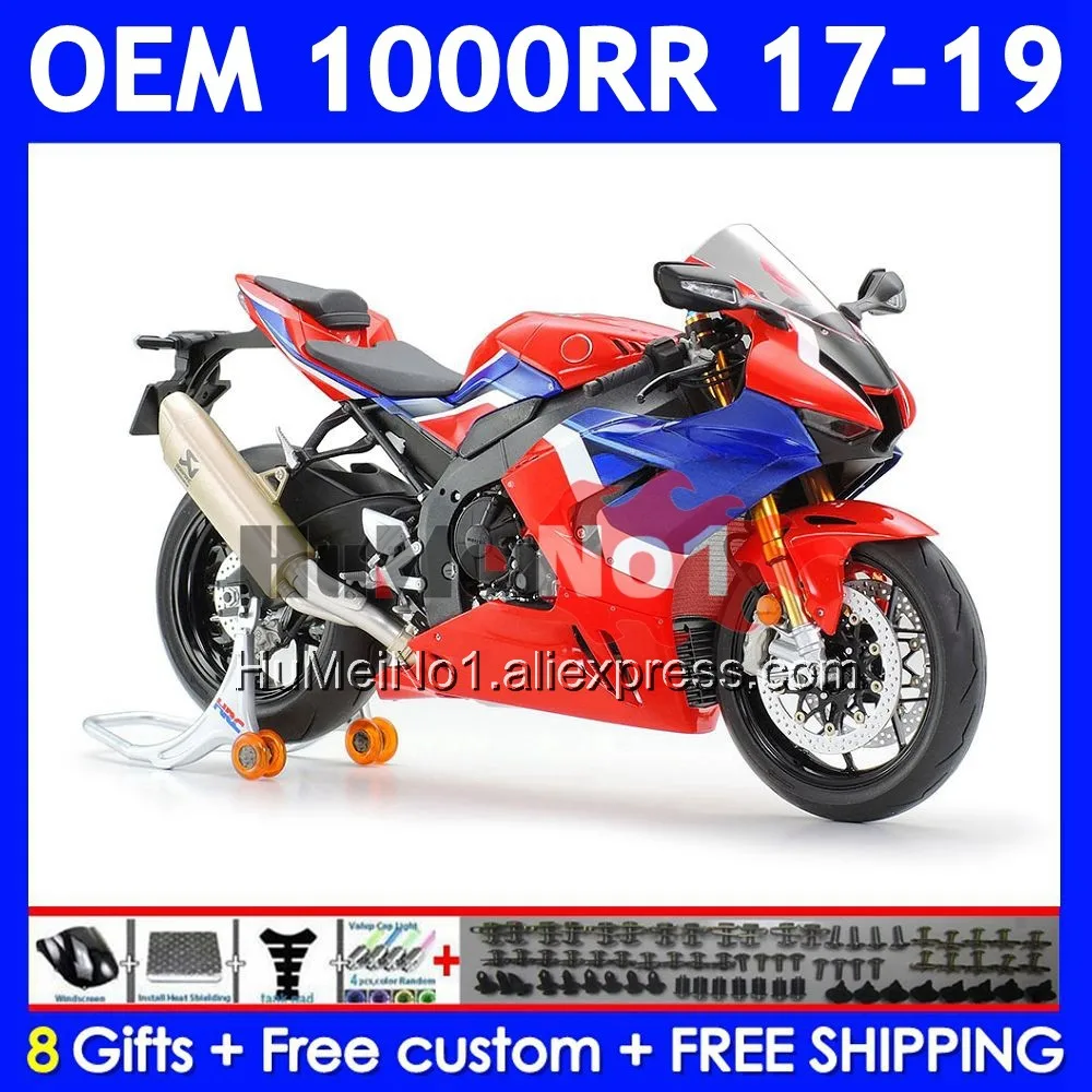 Injection Body For HONDA CBR1000 CBR 1000 RR CC CBR1000RR 17 18 19 63No.64 CBR 1000CC 1000RR 2017 2018 2019 Fairing Red blue