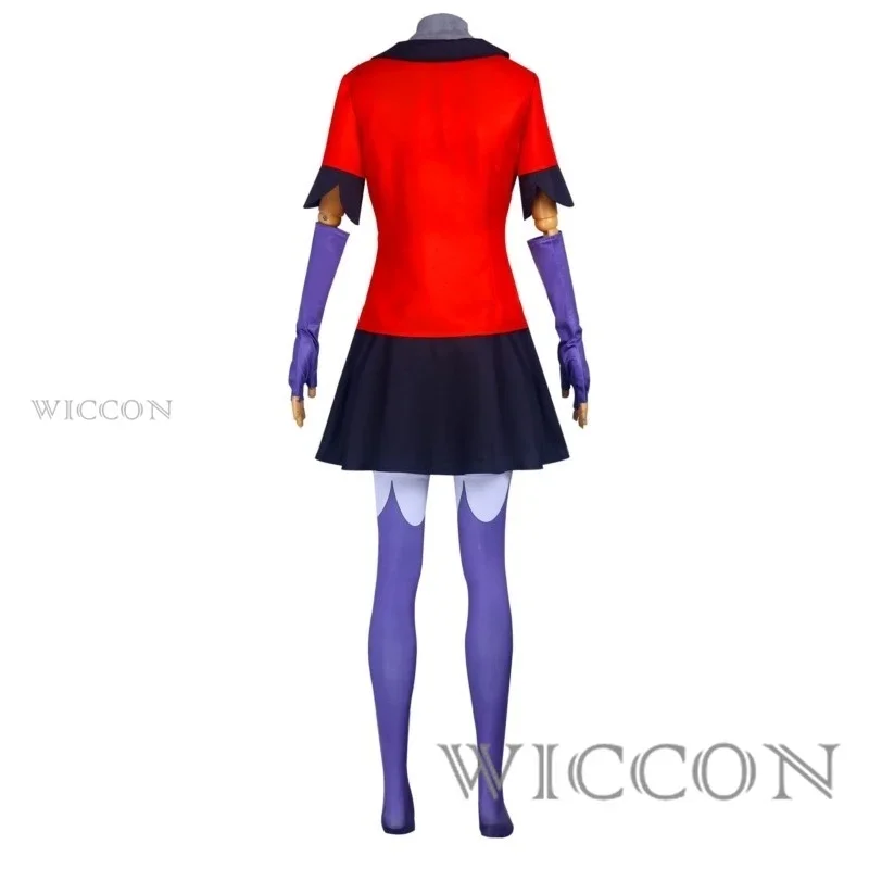 Anime Hazbin Vaggie Cosplay Costume Hotel uniforme adulto uomo donna Party Devil Radio Demon Carnival Halloween Set completo