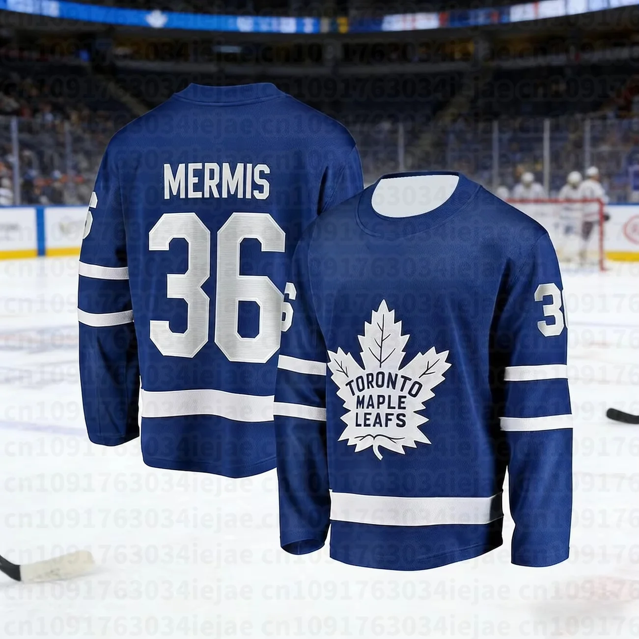 2026 Herren Neues Toronto Eishockey-Trainings-Trikot mit 3D-Druck, Atmungsaktiv, Feuchtigkeitsableitendes Langarm-T-Shirt für Kinder – Detail 13