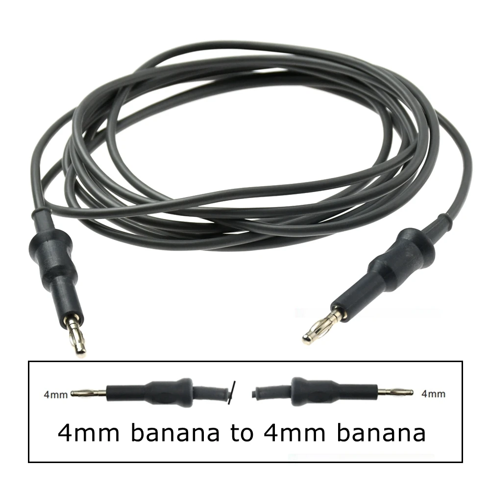 

ESU-012C Reusable Monopolar Unipolar connecting cable 4mm banana to 4mm banana