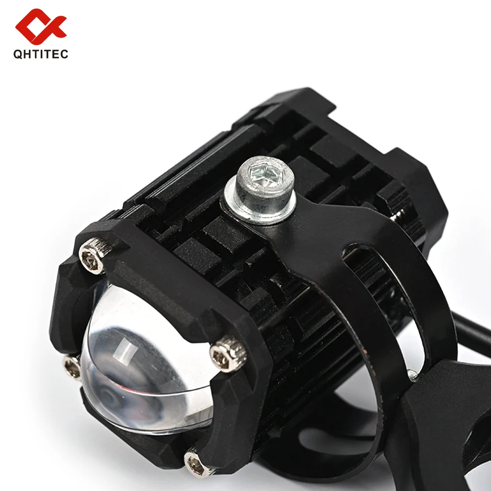 ضوء LED إضافي للدراجات النارية - مراجعة Universal Motorcycle Led Headlight Projector وسعره