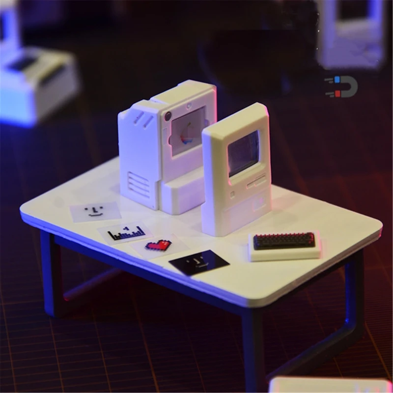 Клавиатура MAC Macintosh в стиле 80-х годов Классическая индивидуализированная клавиатура в стиле ретро для механической клавиатуры Клавиатура с подсветкой Клавиатура ESC + клавиша U