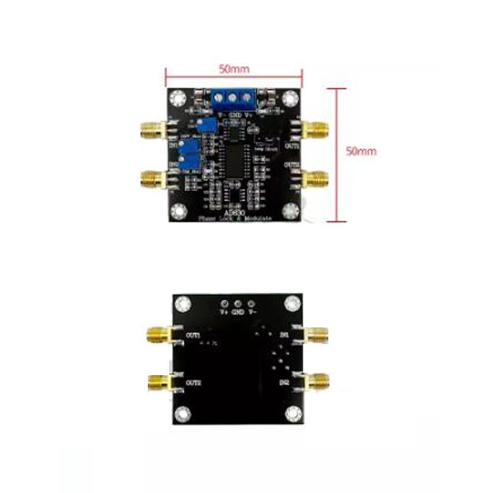 Modulador balanceado amplificador de bloqueio módulo de detecção de modulação de sinal fraco chip AD630