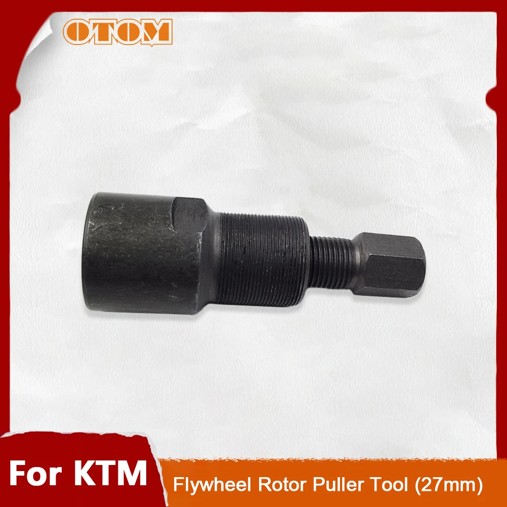 OTOM Motorcycle 27mm Magnetic Cylinder Puller Flywheel Rotor Removal Tool Magneto Motor Spanner Repair Tool For KTM HUSQVARNA