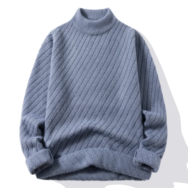 Sweaters men 2023 winter korean style mens warm sweater mens fashion sweaters Men's wool pullovers male full size M-4XL