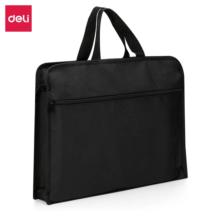 Oxford Leather Office Shoulder Messenger Women Men Bag Briefcase For Male Female Work Business Small Portable Handbag Storage