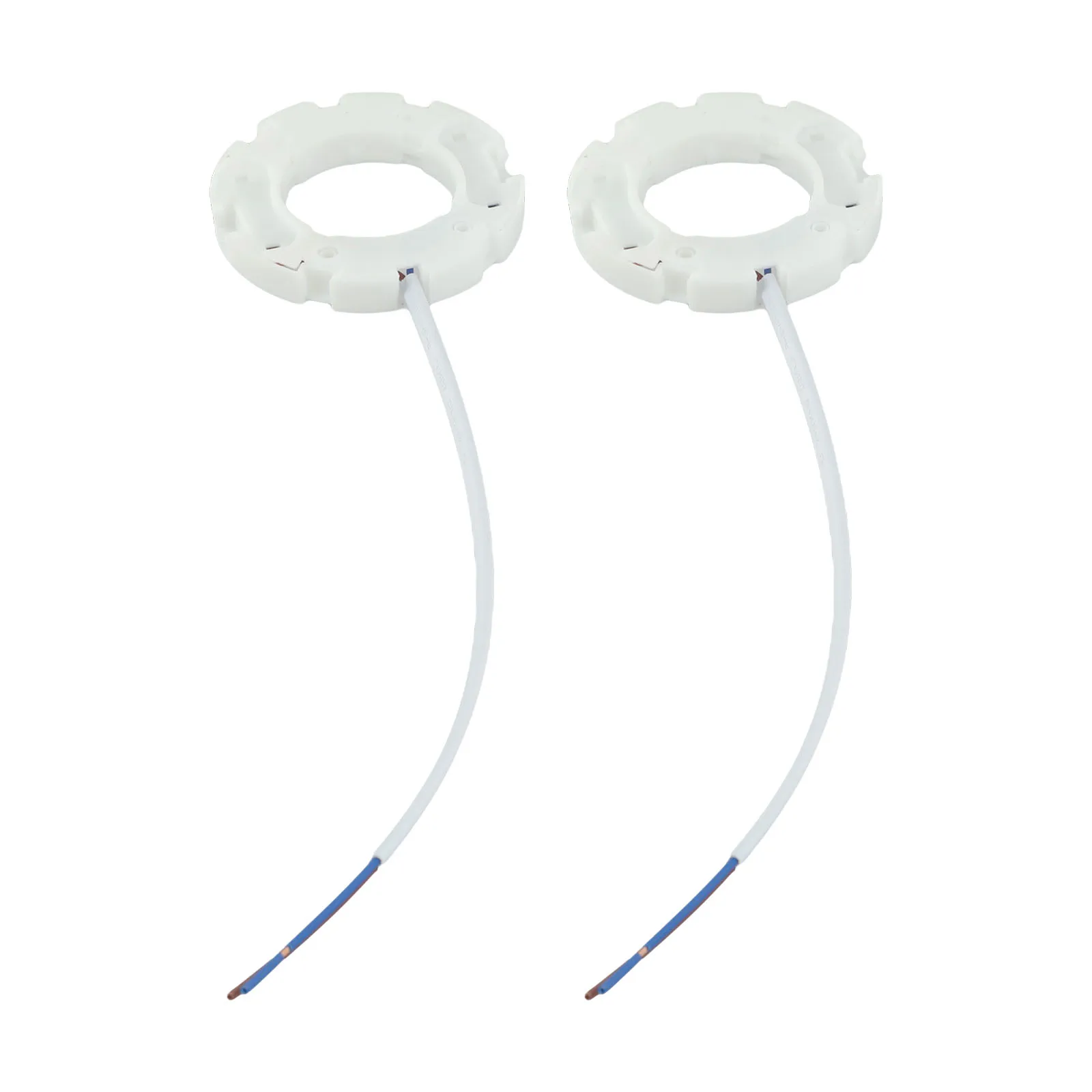 Set of For 2 For GX53 Lamp Base Fittings with Fly Leads Suitable for For GX53 Bulbs in Cabinet Wall and Ceiling Lighting