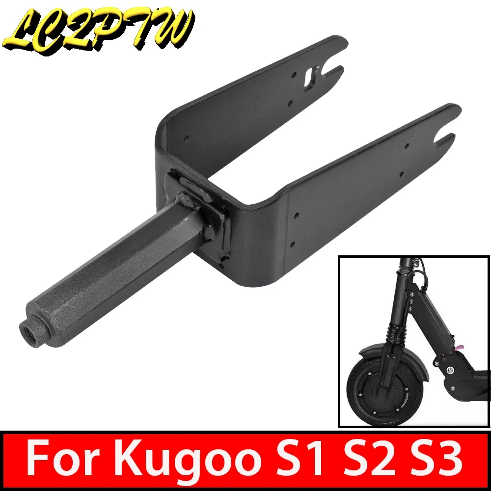 

Передняя вилка из алюминиевого сплава, аксессуары для электрических скутеров, 8-дюймовая передняя вилка в сборе, амортизирующие ремонт для KUGOO S1 S2 S3