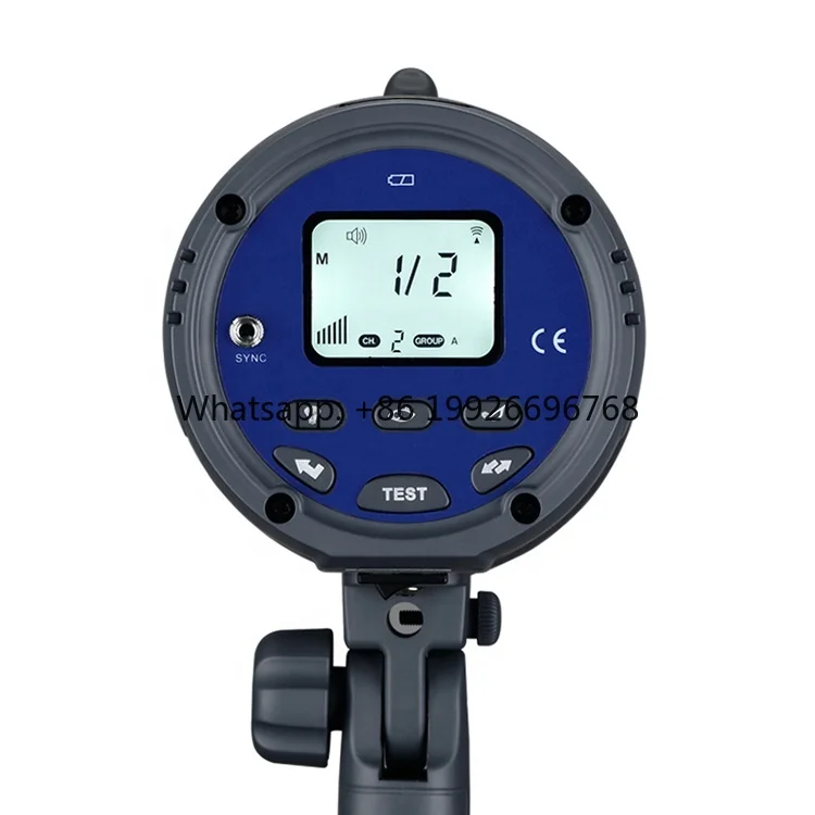 

Беспроводная студийная вспышка Портативная студийная вспышка для фотографии с высокой скоростью для крепления Bowens Портативная уличная фотография