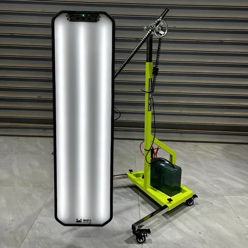 Panneau réflecteur de lampe LED PDR robuste, outils de débosselage, panneau de réflexion de lumière LED avec support réglable, outil manuel